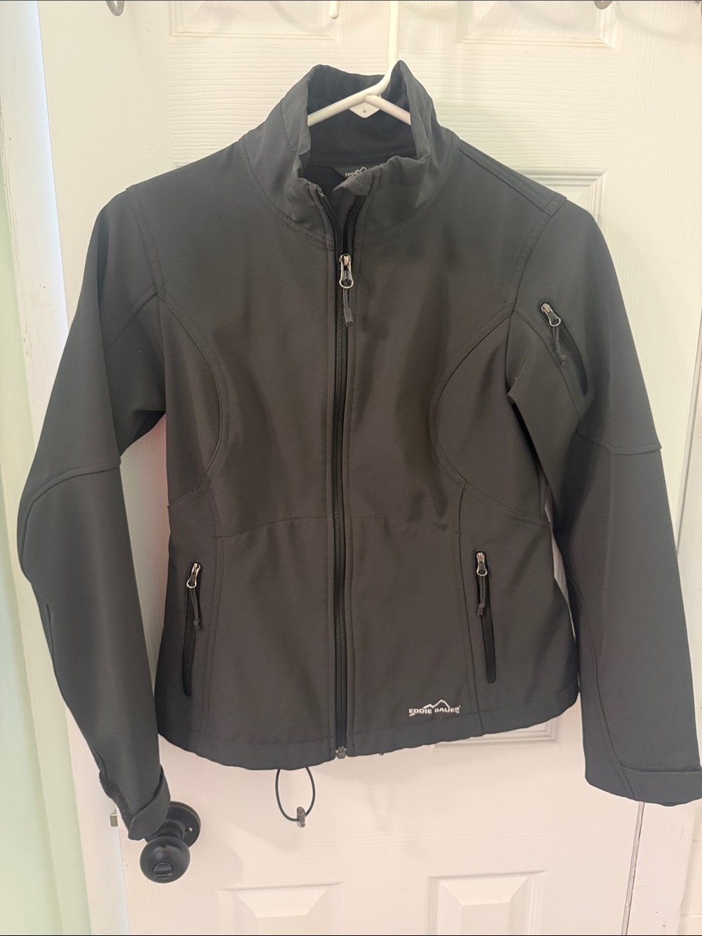 Women's Black Softshell Jacket